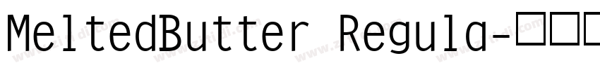 MeltedButter Regula字体转换